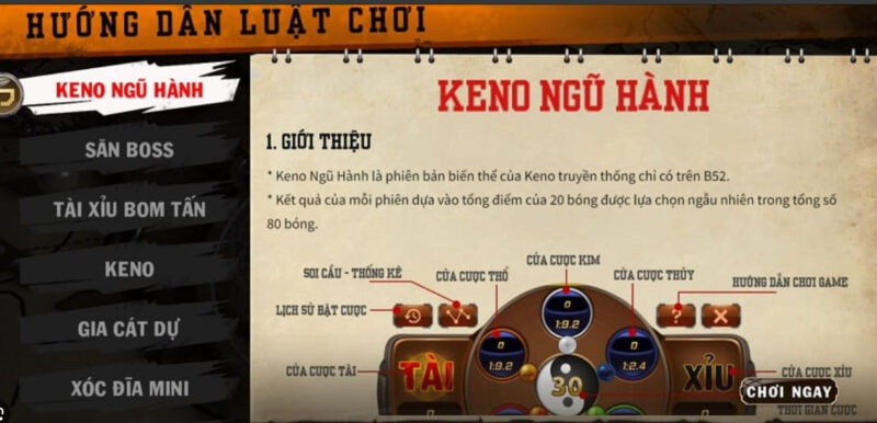 Luật chơi siêu hấp dẫn