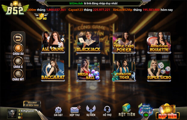 Đa dạng tựa game hấp dẫn