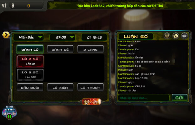 Bắt lô rất nhanh chóng