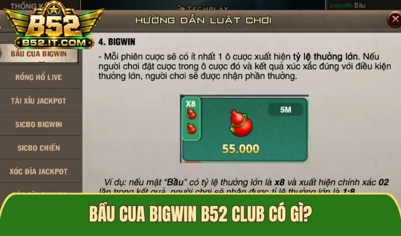 Vì sao Bầu cua bigwin B52 club có game thủ đông đảo?