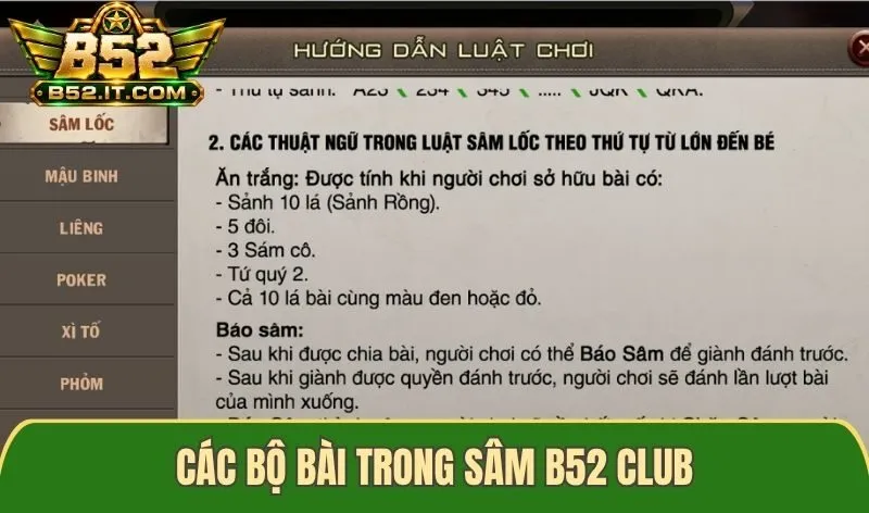 Cách tính tiền trong Sâm B52 club