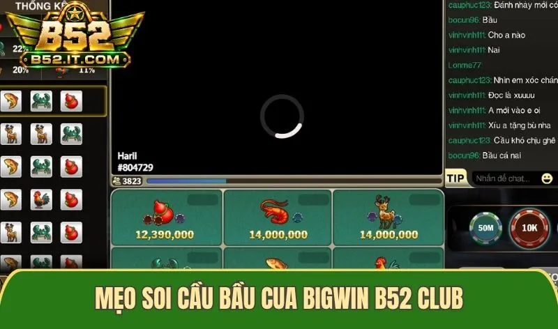Hướng dẫn mẹo soi cầu Bầu cua bigwin B52 club