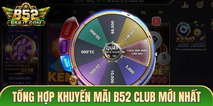 Khuyến mãi B52 Club mới nhất có gì?