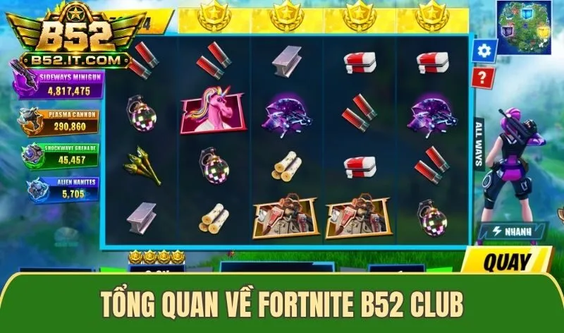 Tổng quan về Fortnite B52 Club